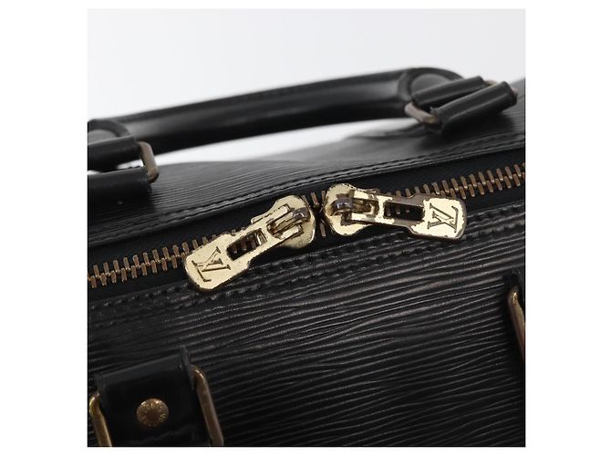 LOUIS VUITTON Epi Keepall 45 Boston Bag Black M42972 LV Auth 179739A Nero - vista 10