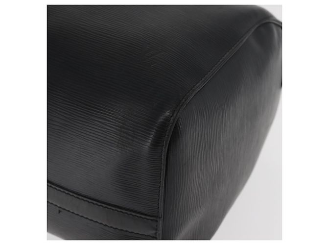LOUIS VUITTON Epi Keepall 45 Boston Bag Black M42972 LV Auth 179739A Nero - vista 14