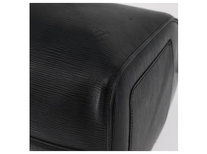 LOUIS VUITTON Epi Keepall 45 Boston Bag Black M42972 LV Auth 179739A Nero - vista 16