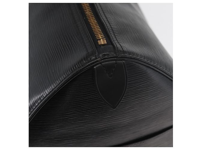 LOUIS VUITTON Epi Keepall 45 Boston Bag Black M42972 LV Auth 179739A Nero - vista 18