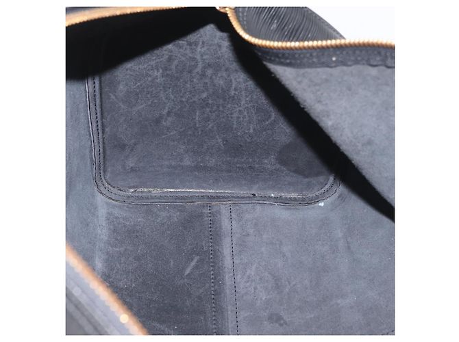 LOUIS VUITTON Epi Keepall 45 Boston Bag Black M42972 LV Auth 179739A Nero - vista 19