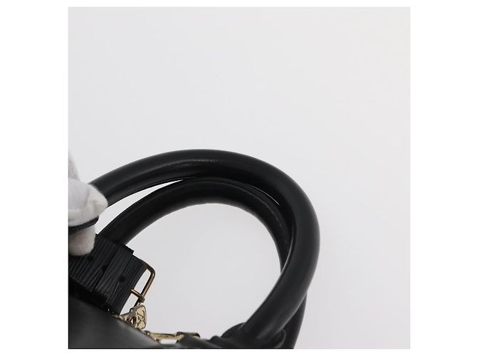 LOUIS VUITTON Epi Keepall 45 Boston Bag Black M42972 LV Auth 179739A Nero - vista 8