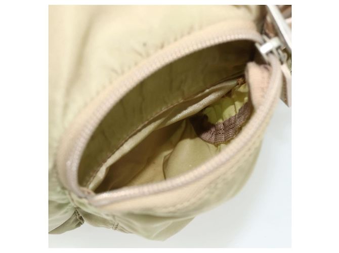 Zaino PRADA Nylon Khaki Silver Auth bs35144 Argento Cachi - vista 23
