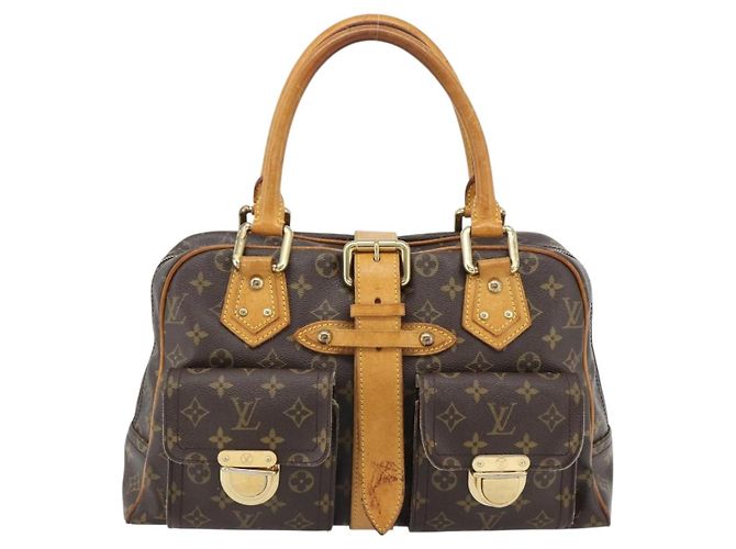 LOUIS VUITTON Borsa Monogram Manhattan GM M40025 LV Auth 180695 Monogramma - vista 13