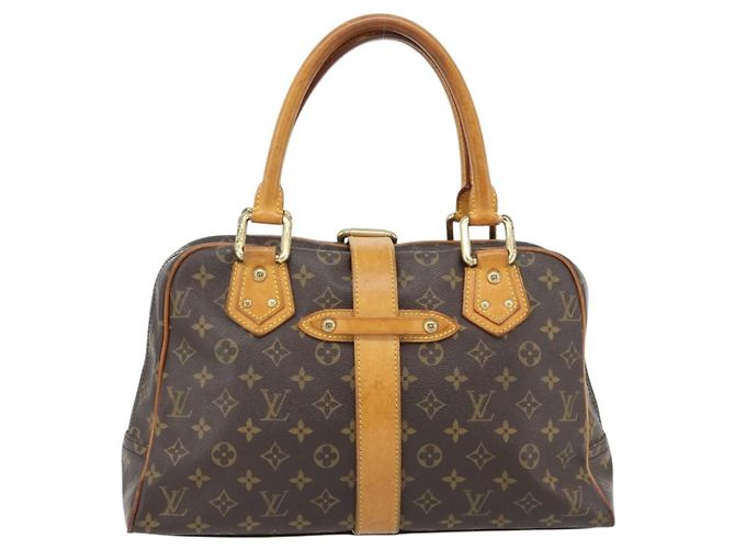 LOUIS VUITTON Borsa Monogram Manhattan GM M40025 LV Auth 180695 Monogramma - vista 2