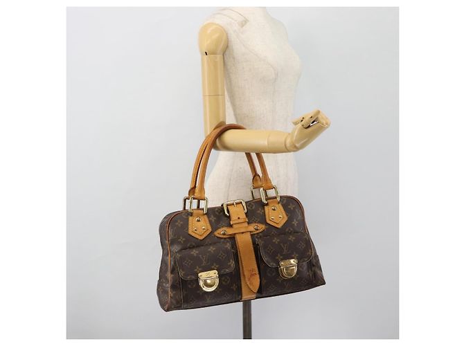 LOUIS VUITTON Borsa Monogram Manhattan GM M40025 LV Auth 180695 Monogramma - vista 24
