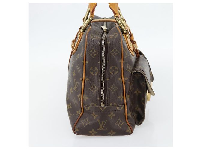 LOUIS VUITTON Borsa Monogram Manhattan GM M40025 LV Auth 180695 Monogramma - vista 3