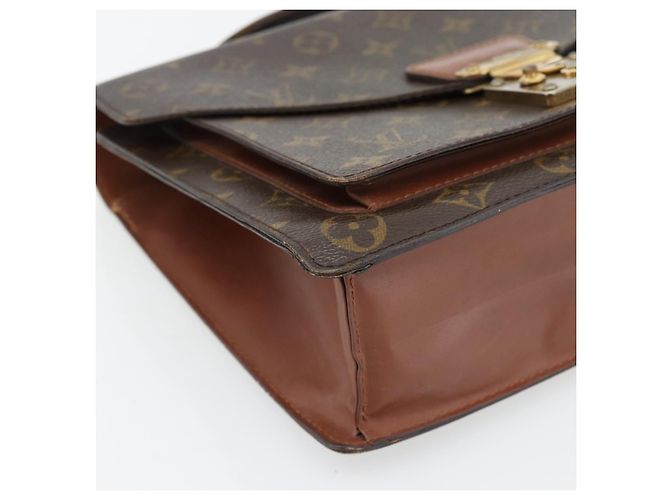 LOUIS VUITTON Borsa Monogram Monceau 28 M51185 LV Auth 181393 Monogramma - vista 16