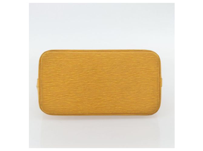 Borsa LOUIS VUITTON Epi Alma Gialla M52149 LV Auth 181229 Giallo - vista 5