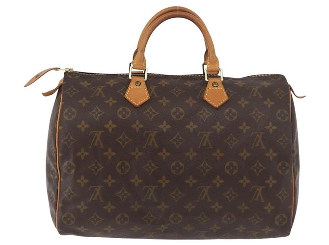 LOUIS VUITTON Borsa Monogram Speedy 35 M41524 LV Auth 180734A Monogramma - vista 2