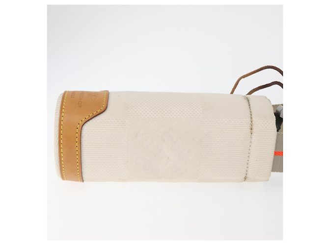 LOUIS VUITTON Damier Geant LV Cup Plastic Bottle Holder Bag White LV Auth 180763 Bianco - vista 3