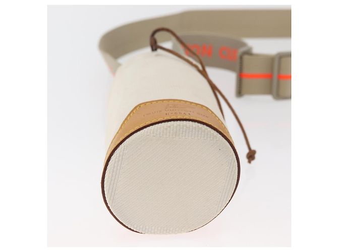 LOUIS VUITTON Damier Geant LV Cup Plastic Bottle Holder Bag White LV Auth 180763 Bianco - vista 5