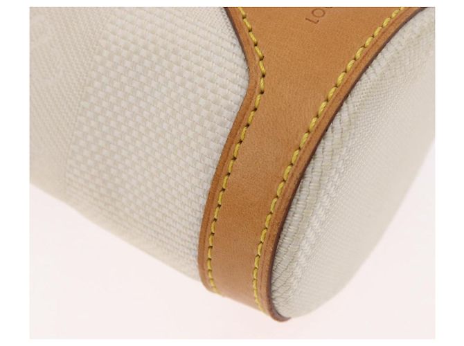 LOUIS VUITTON Damier Geant LV Cup Plastic Bottle Holder Bag White LV Auth 180763 Bianco - vista 9