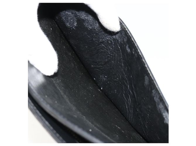 LOUIS VUITTON Epi Pochette Homme Clutch Nero M52522 LV Auth ka4369 - vista 11