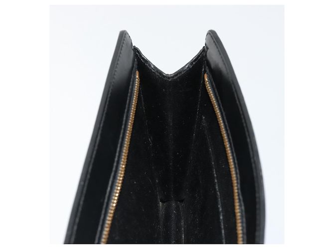 LOUIS VUITTON Epi Pochette Homme Clutch Nero M52522 LV Auth ka4369 - vista 18