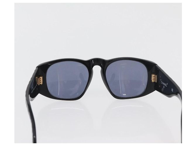 Occhiali da sole CHANEL plastica 2 Set Black CC Auth bs35217 Nero - vista 11