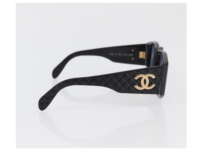 Occhiali da sole CHANEL plastica 2 Set Black CC Auth bs35217 Nero - vista 14