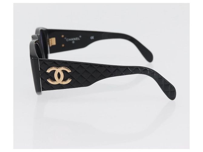 Occhiali da sole CHANEL plastica 2 Set Black CC Auth bs35217 Nero - vista 15