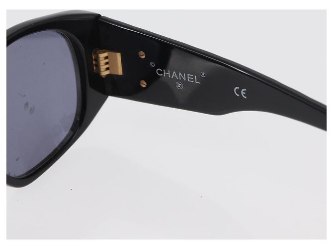 Occhiali da sole CHANEL plastica 2 Set Black CC Auth bs35217 Nero - vista 8