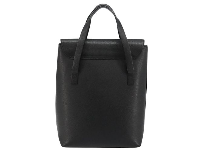 Borsa GUCCI in pelle nera argento 002 123 0452 Auth bs35148 - vista 3