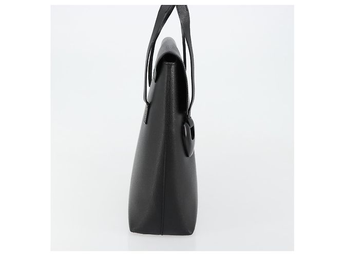 Borsa GUCCI in pelle nera argento 002 123 0452 Auth bs35148 - vista 5