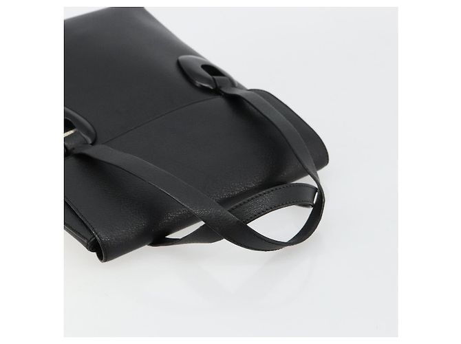 Borsa GUCCI in pelle nera argento 002 123 0452 Auth bs35148 - vista 7