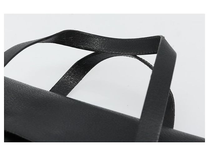 Borsa GUCCI in pelle nera argento 002 123 0452 Auth bs35148 - vista 8