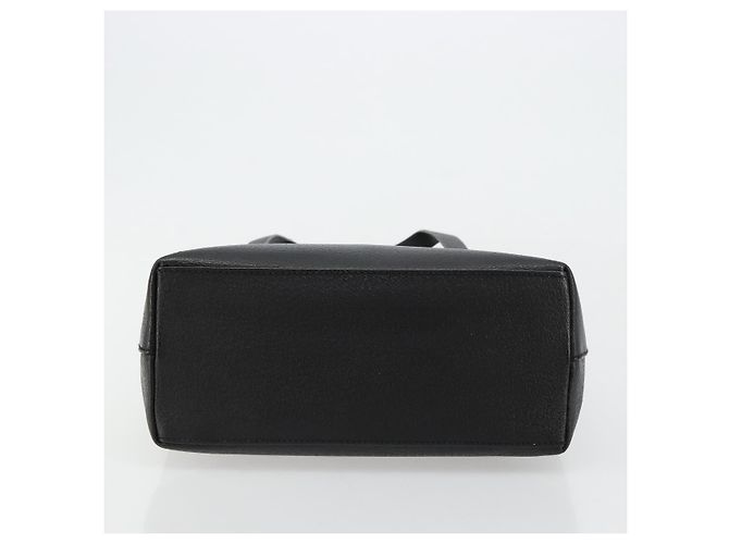Borsa GUCCI in pelle nera argento 002 123 0452 Auth bs35148 - vista 9