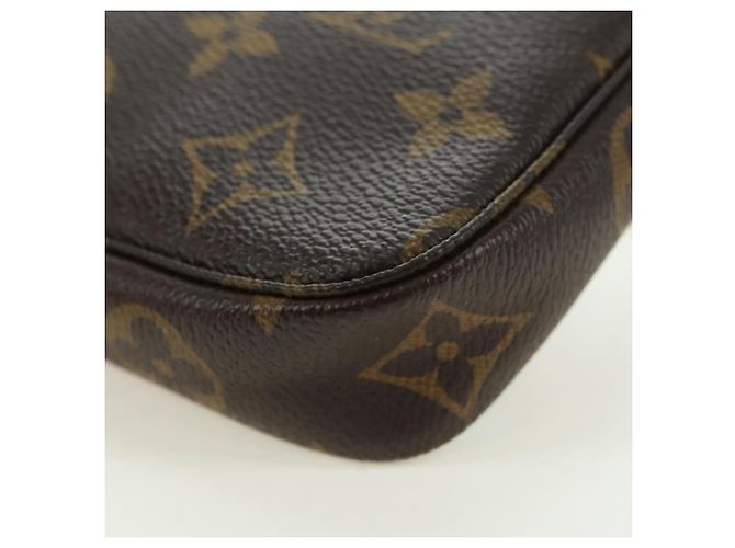 LOUIS VUITTON Monogram Mini Pochette Accessoires Bolso N41667 LV Auth 180386M Monograma - vista 18