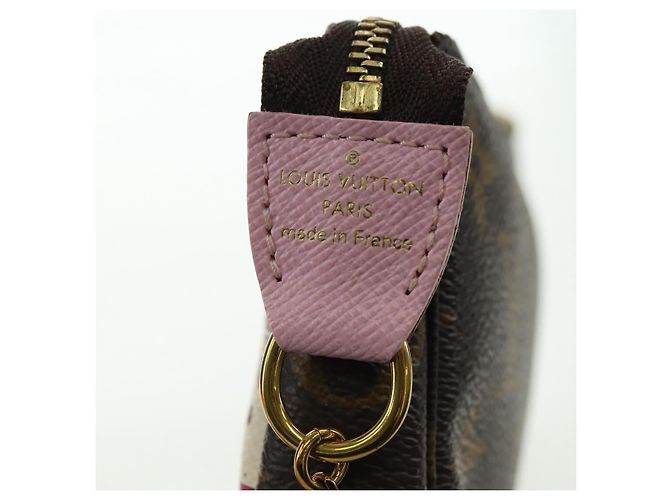 LOUIS VUITTON Monogram Mini Pochette Accessoires Bolso N41667 LV Auth 180386M Monograma - vista 19