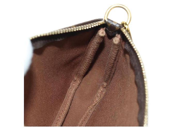 LOUIS VUITTON Monogram Mini Pochette Accessoires Bolso N41667 LV Auth 180386M Monograma - vista 22