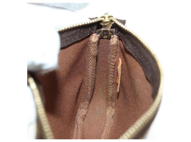 LOUIS VUITTON Monogram Mini Pochette Accessoires Bolso N41667 LV Auth 180386M Monograma - vista 23
