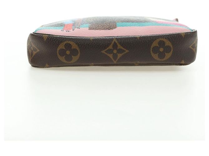 LOUIS VUITTON Monogram Mini Pochette Accessoires Bolso N41667 LV Auth 180386M Monograma - vista 5