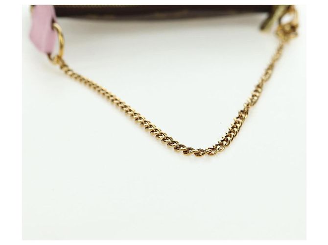 LOUIS VUITTON Monogram Mini Pochette Accessoires Bolso N41667 LV Auth 180386M Monograma - vista 7