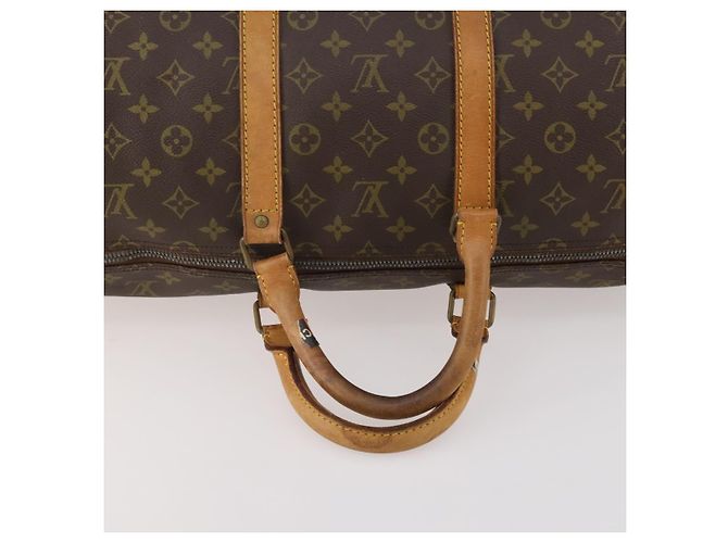 LOUIS VUITTON Monogram Keepall 50 Borsa Boston M41426 LV Auth 179406 Monogramma - vista 7