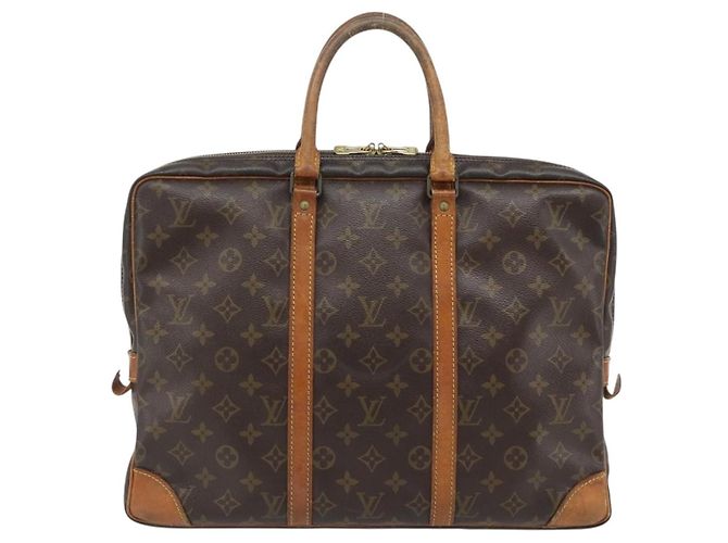 LOUIS VUITTON Monogram Porte Documents Voyage Business Bag M53361 Auth BA13014 Monogramma - vista 2