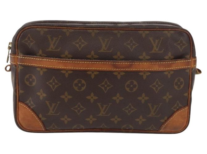LOUIS VUITTON Monogram Compiegne 28 Clutch M51845 LV Auth 181382 Monogramma - vista 13