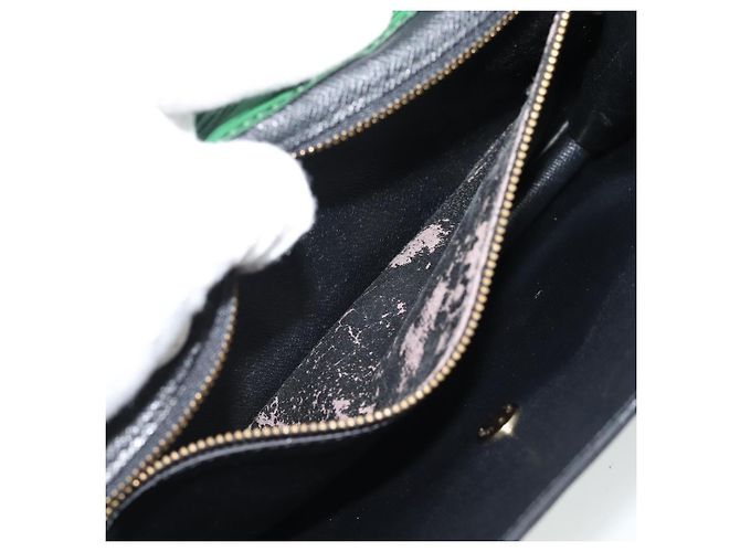 LOUIS VUITTON Epi Montaigne 27 Clutch Verde M52654 LV Auth BA12957 - vista 10