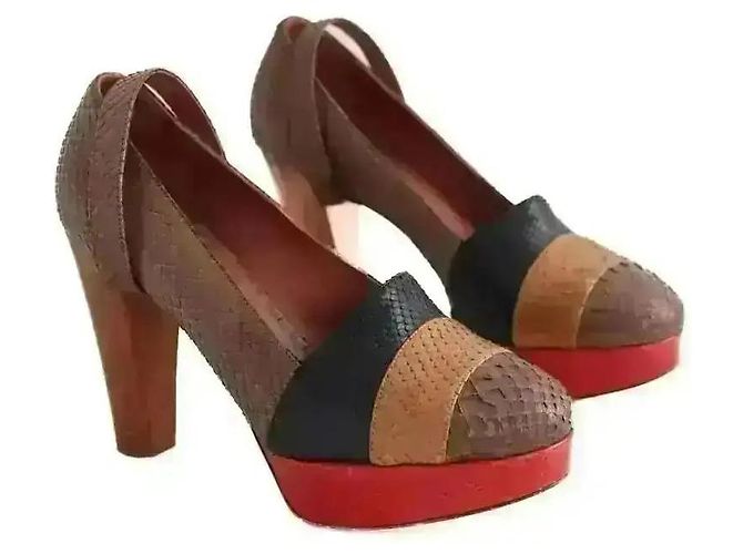 Sonia Rykiel Tacchi marroni Marrone - vista 3