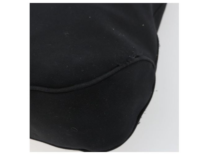 Borsa a tracolla Salvatore Ferragamo Vala Canvas Nero Argento Auth bs35141 - vista 12
