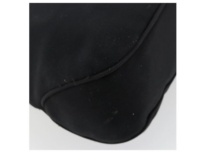 Borsa a tracolla Salvatore Ferragamo Vala Canvas Nero Argento Auth bs35141 - vista 13