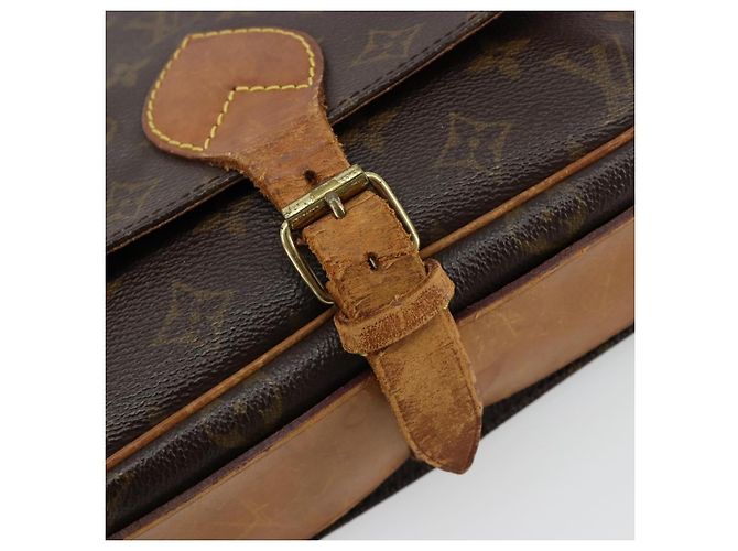 LOUIS VUITTON Borsa a tracolla Monogram Cartouchiere GM M51252 LV Auth 180709 Monogramma - vista 18