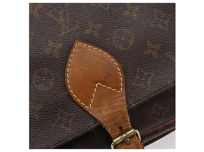 LOUIS VUITTON Borsa a tracolla Monogram Cartouchiere GM M51252 LV Auth 180709 Monogramma - vista 19