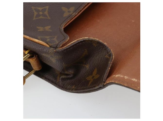 LOUIS VUITTON Borsa a tracolla Monogram Cartouchiere GM M51252 LV Auth 180709 Monogramma - vista 21