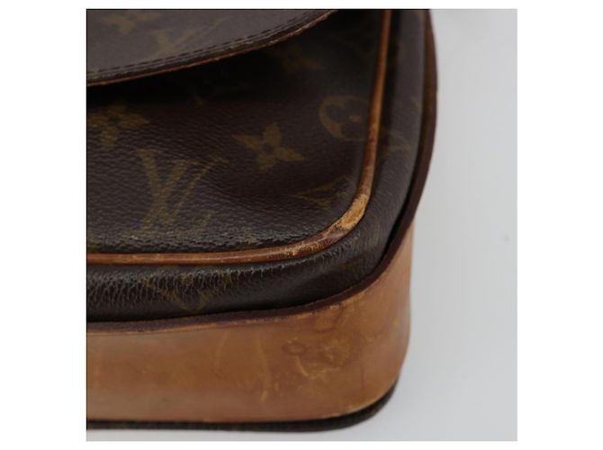 LOUIS VUITTON Borsa a tracolla Monogram Cartouchiere GM M51252 LV Auth 180709 Monogramma - vista 8