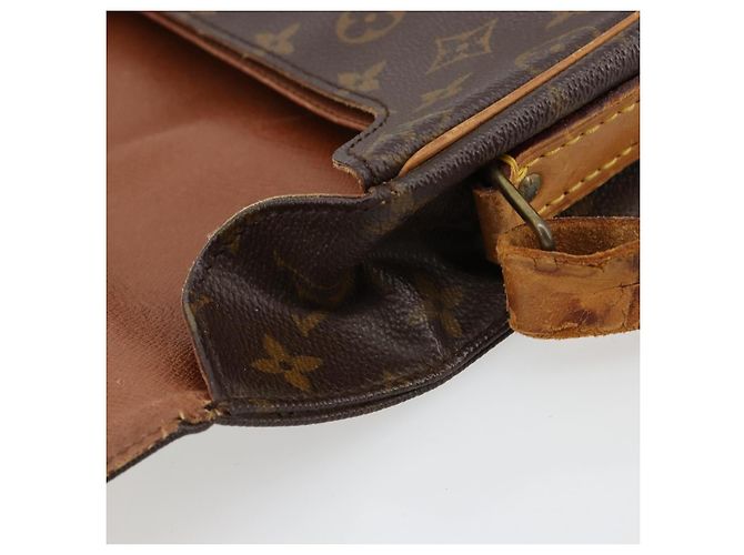LOUIS VUITTON Borsa a tracolla Monogram Cartouchiere GM M51252 LV Auth 180709 Monogramma - vista 9