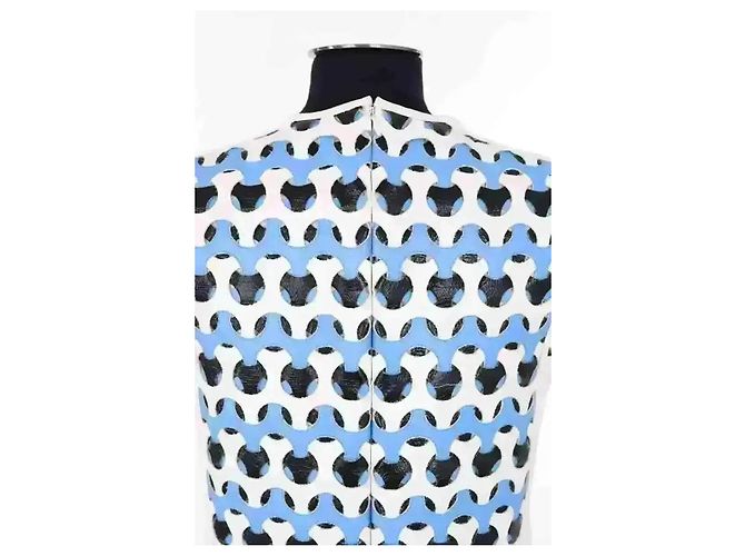 Courreges Abito blu - vista 4