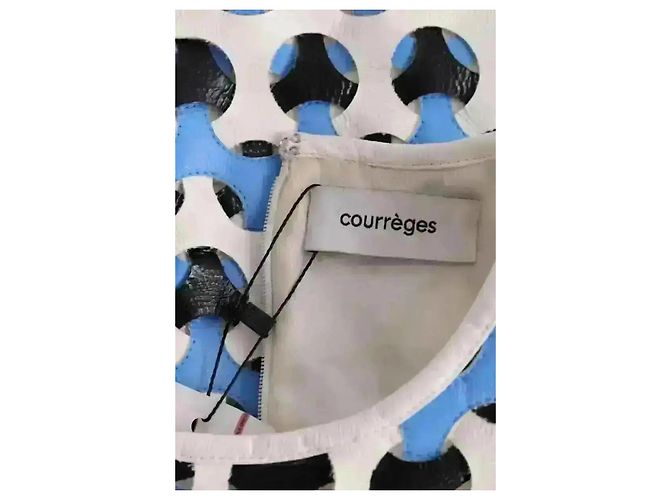 Courreges Abito blu - vista 5