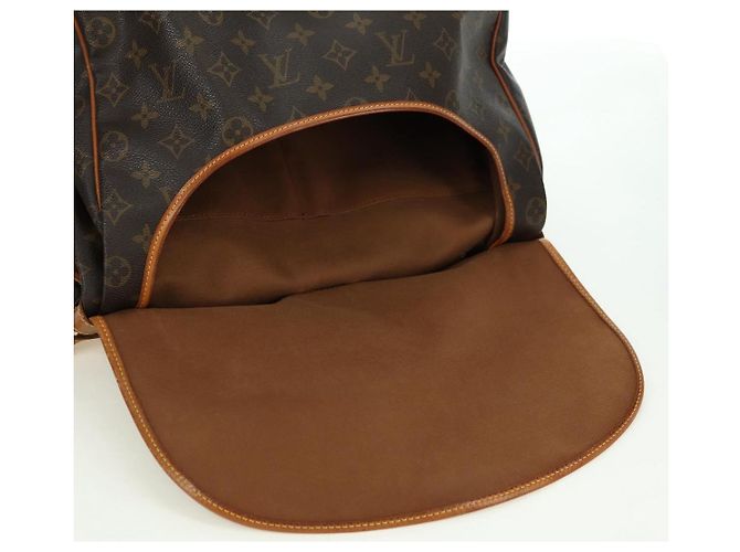 LOUIS VUITTON Bolsa de Ombro Monogram Saumur 35 M42254 LV Auth am11646A Monograma - vista 23