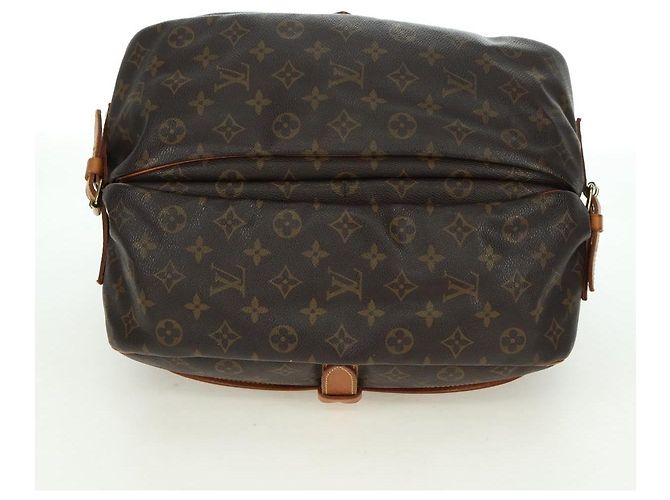 LOUIS VUITTON Bolsa de Ombro Monogram Saumur 35 M42254 LV Auth am11646A Monograma - vista 5
